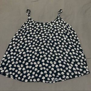 daisy print tank top